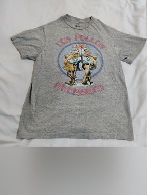 Los Pollos Hermanos Graphic Short Sleeve Tee - Grey